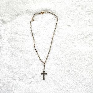 Beautiful Beaded Cross Necklace